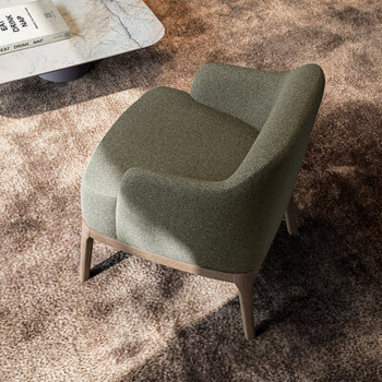 Gulp Lounge armchair | Dallagnese